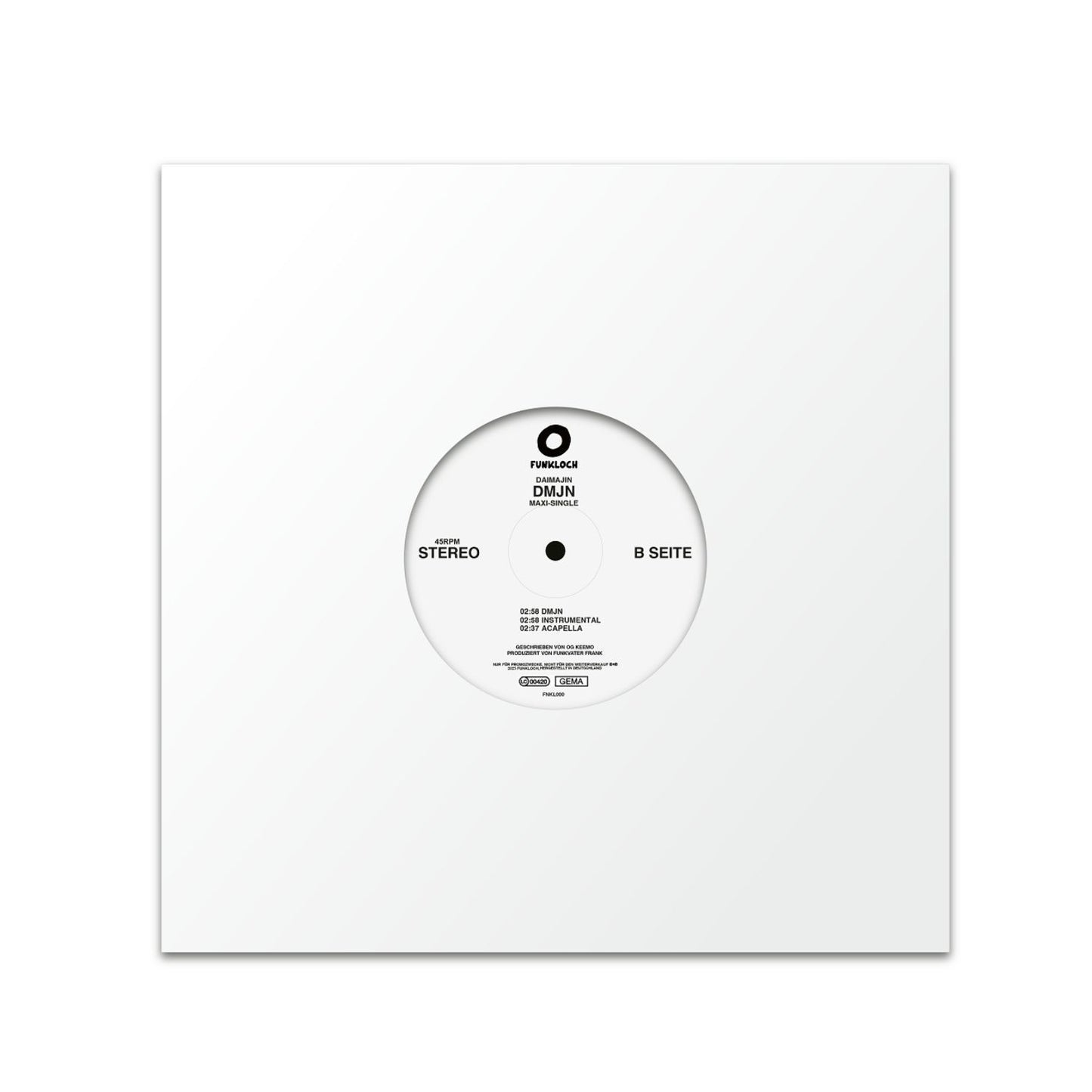 FO#00: DAIMAJIN „SKORBUT/DMJN“ (MAXI-SINGLE, VINYL)